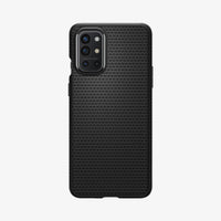 ACS02764 - OnePlus 9R Liquid Air Case in Matte Black showing the back